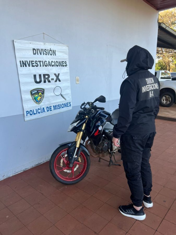 Recuperan dos motos robadas tras investigacion articulada en Obera y Garupa 1 - 1
