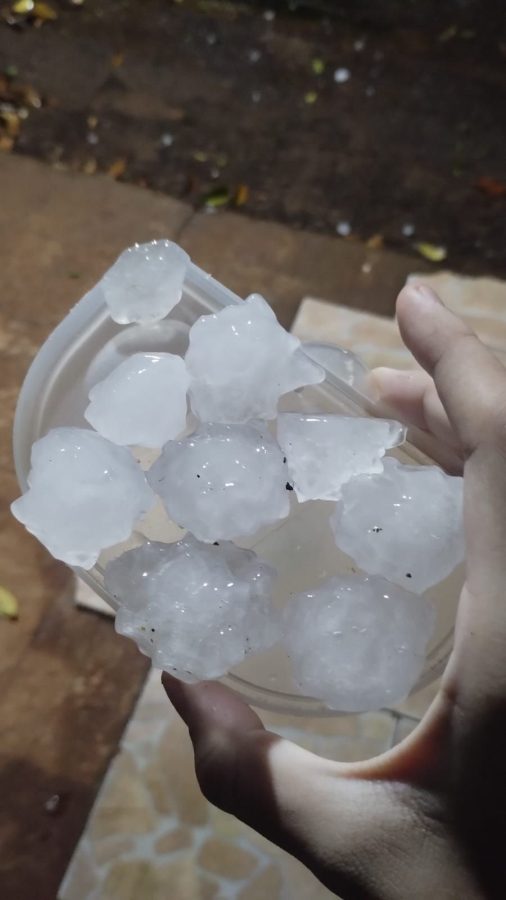 Temporal con caida de granizo afecto a varias localidades del norte de Misiones 4 - 7