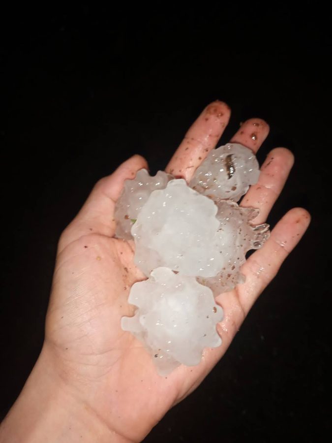 Temporal con caida de granizo afecto a varias localidades del norte de Misiones 6 - 3