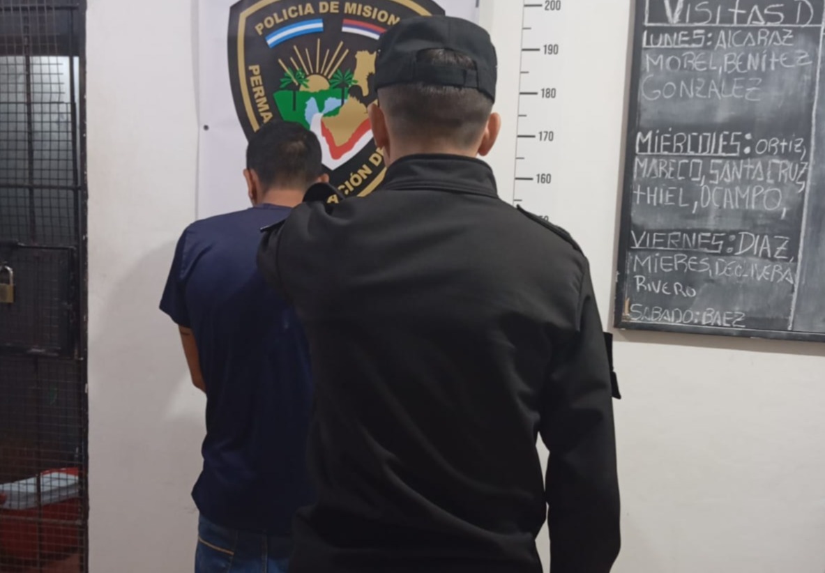 Detuvieron en Capioví a "Rapaz", prófugo buscado por robos calificados en Jardín América