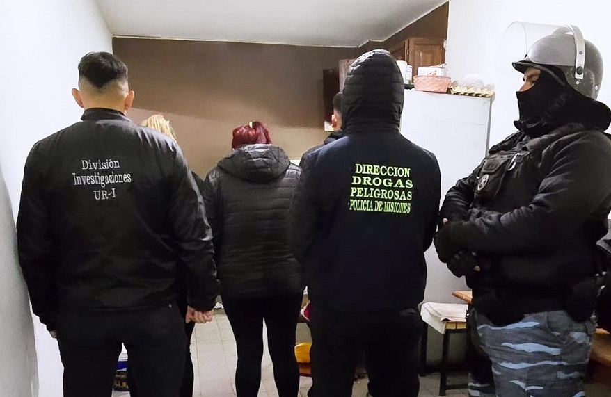 Desarticularon dos kioscos narcos y detuvieron a dos dealers en Posadas