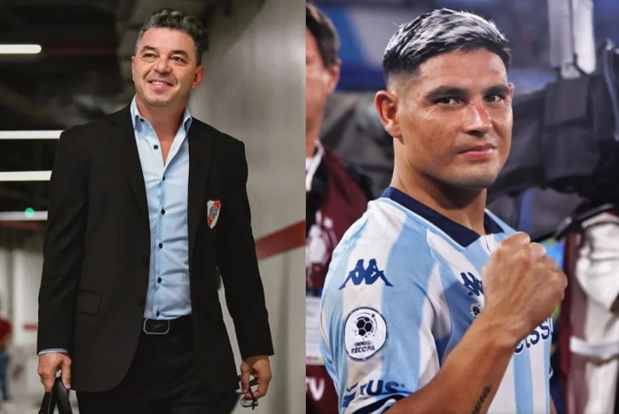 Gallardo llamó a Salas para sumarlo a River y hay enojo en Racing