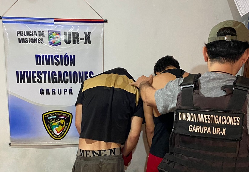 Operativos policiales en Posadas, Candelaria y Garupá culminaron con cinco detenidos
