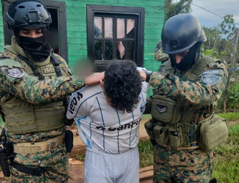 Cayó “El Patrón” de Garupá junto a sus secuaces en allanamientos múltiples