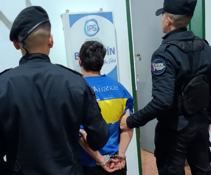 Detuvieron a un delincuente con antecedentes en Posadas tras intento de hurto