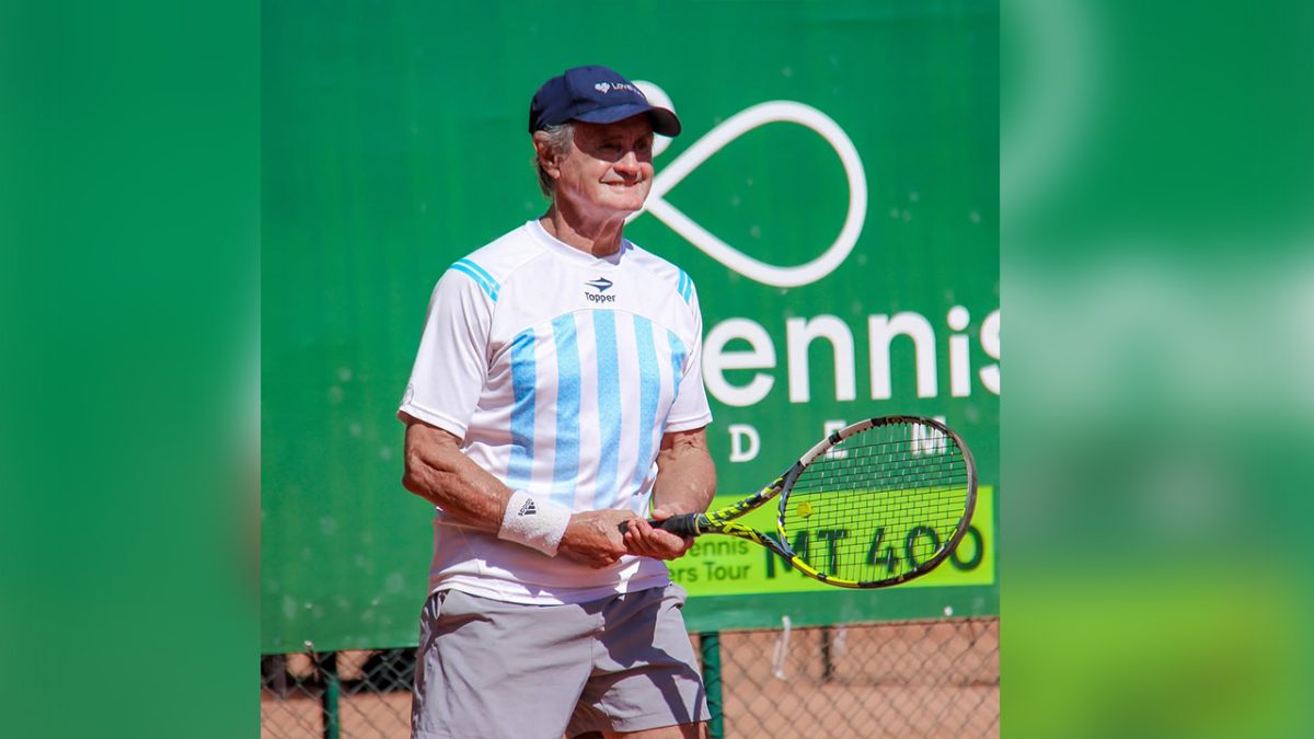 A los 72, es el número uno de Argentina en tenis senior: la historia de Horacio Melo, médico y atleta 1 2 - A los 72 es el numero uno de Argentina en tenis senior la historia de Horacio Melo medico y atleta 1 - 1