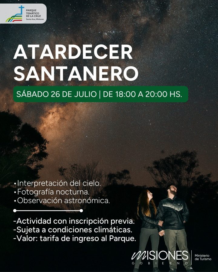 Atardecer Santanero la actividad que invita a admirar el cielo en Santa Ana 2 - 1