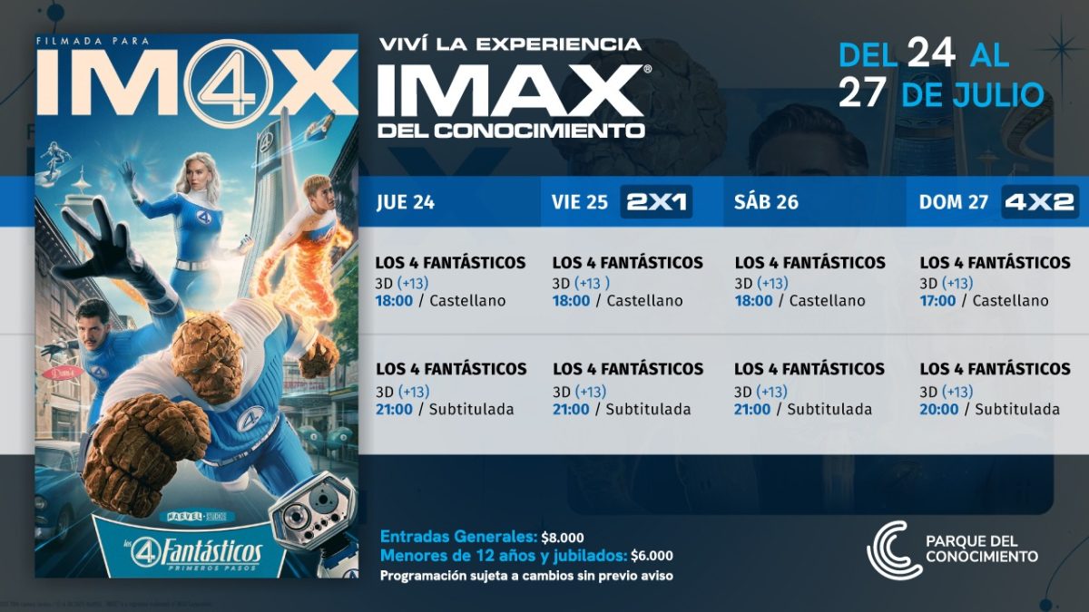 Cartelera 4fantasticos - 1