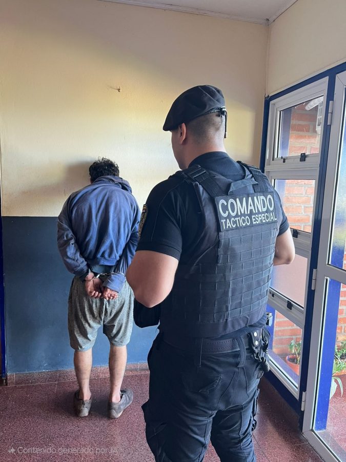 Con camaras y patrullas la Policia atrapo a cinco delincuentes reincidentes en Posadas 5 - 5