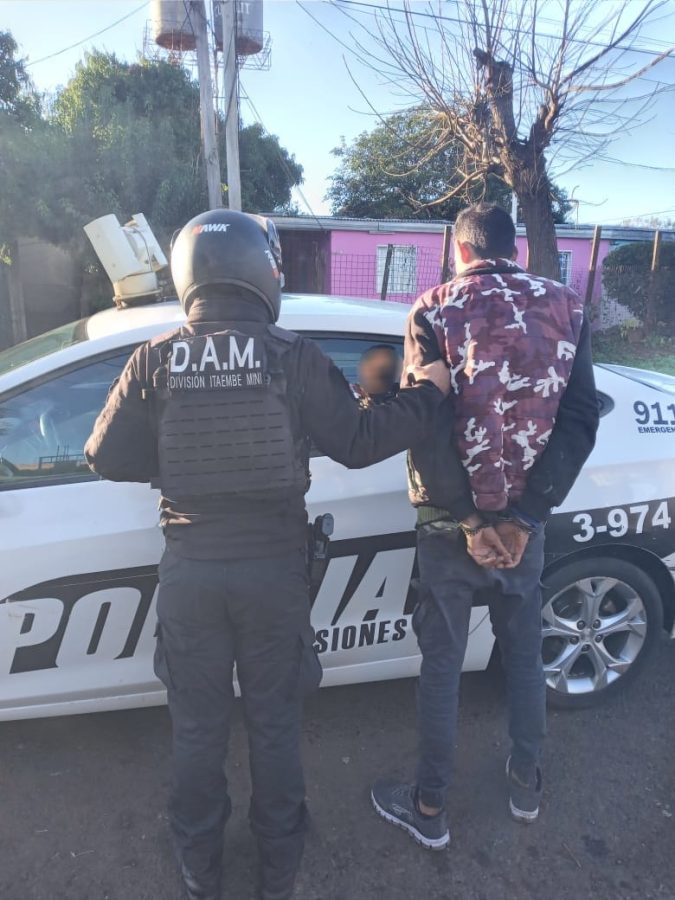 Con camaras y patrullas la Policia atrapo a cinco delincuentes reincidentes en Posadas 6 - 3