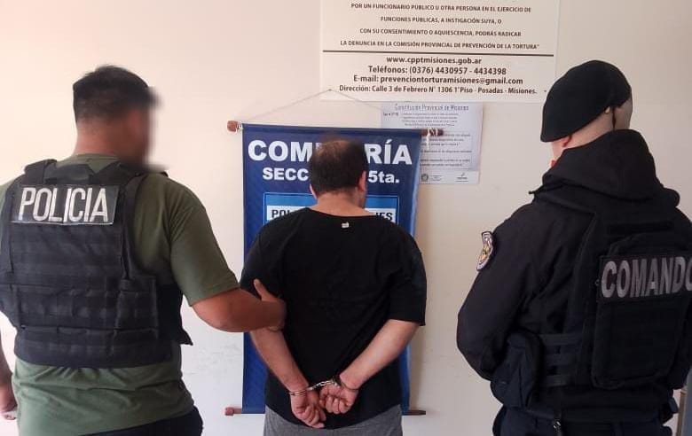 Delincuente con pedido de captura fue arrestado tras un robo en Garupá
