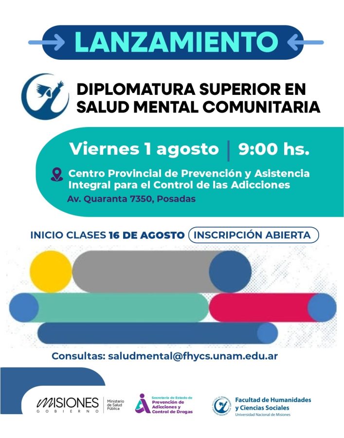 Este viernes lanzan la Diplomatura Superior en Salud Mental Comunitaria en Misiones - 1