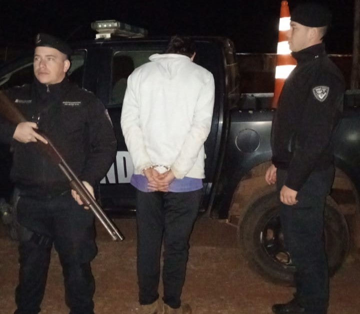 Ex convicto fue detenido por la Policía de Misiones en un paso fronterizo ilegal