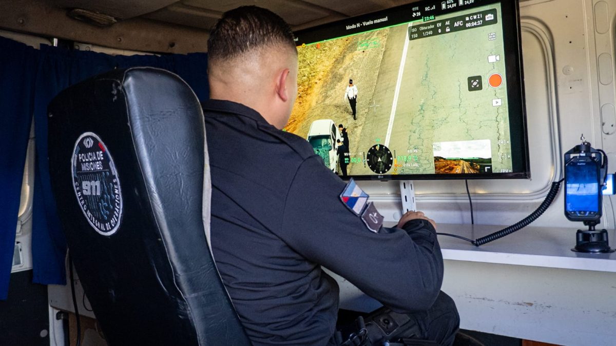 La Policía de Misiones refuerza sus controles viales con drones y monitoreo en rutas