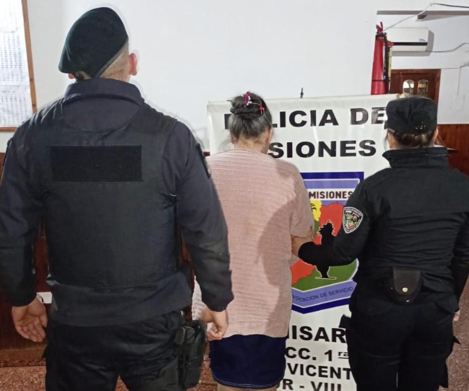 Una mujer de 68 años fue detenida por rociar con nafta a una joven e intentar incendiar una vivienda