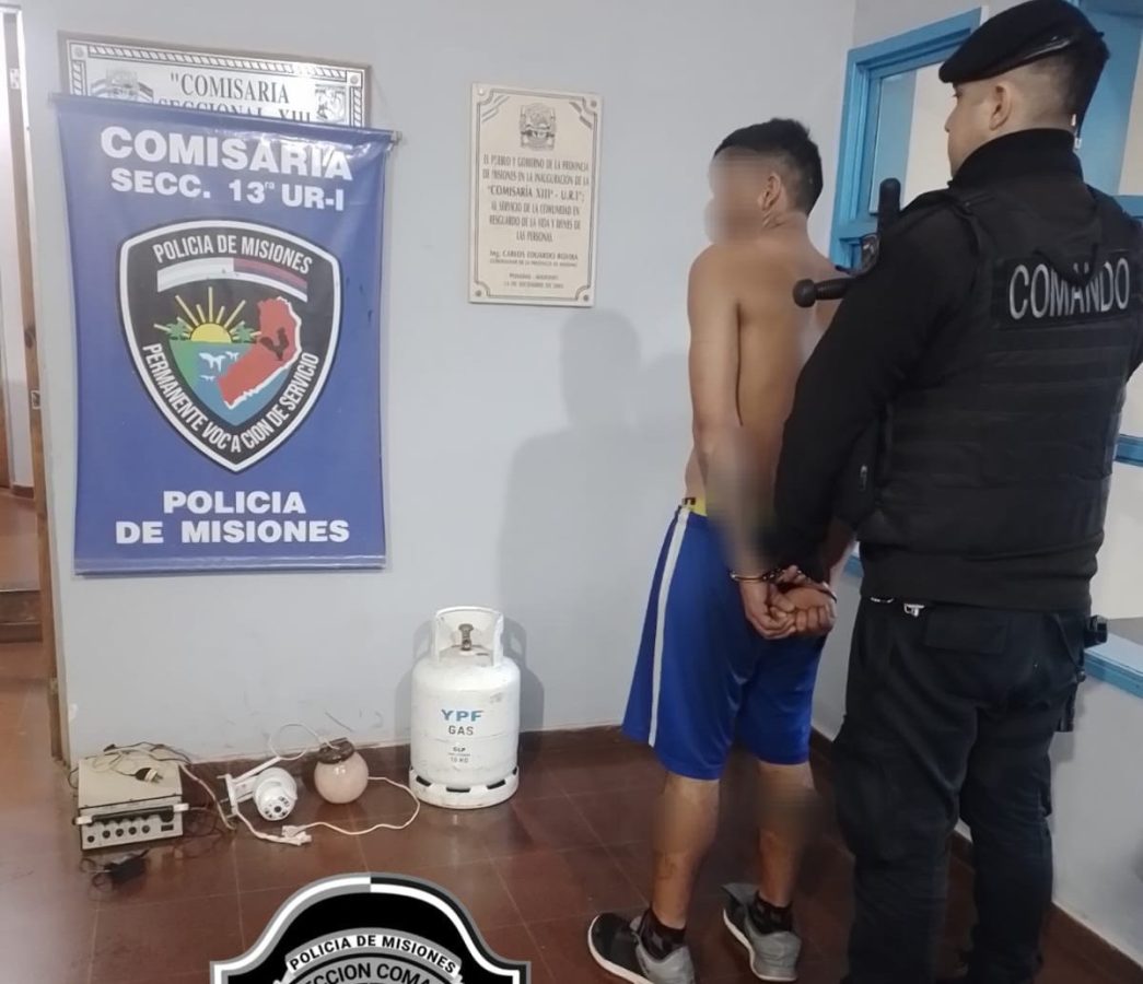 Varios operativos policiales dejaron a tres detenidos por ilícitos en Posadas