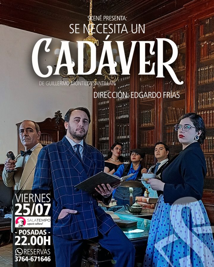 Títeres y comedia negra, este viernes en Sala Tempo 1 2 - cadaver flyer - 1