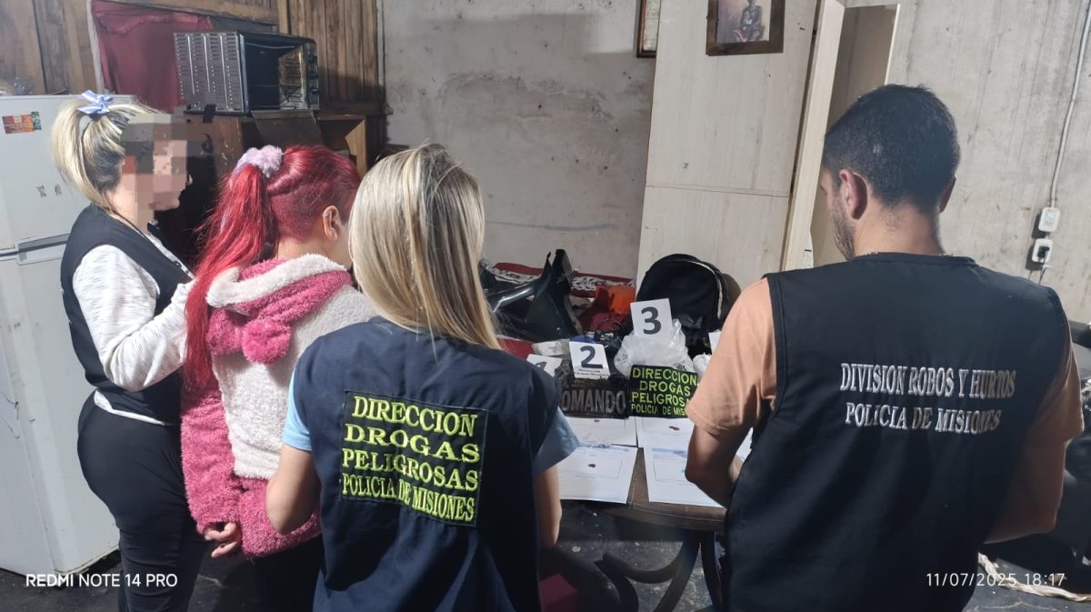 Desbarataron narcokiosco en Posadas y secuestraron drogas valuada en $5 millones
