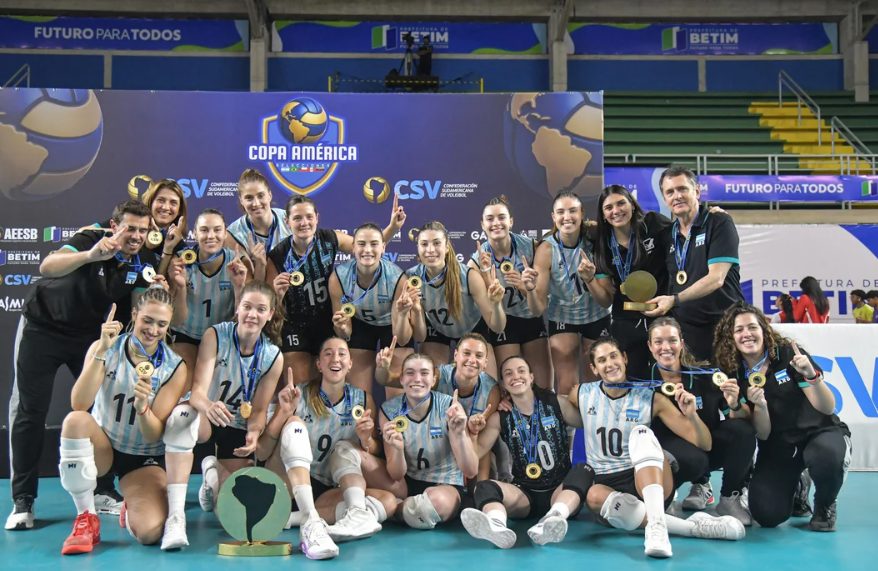 Las Panteras se consagraron campeonas de la primera Copa América de la historia