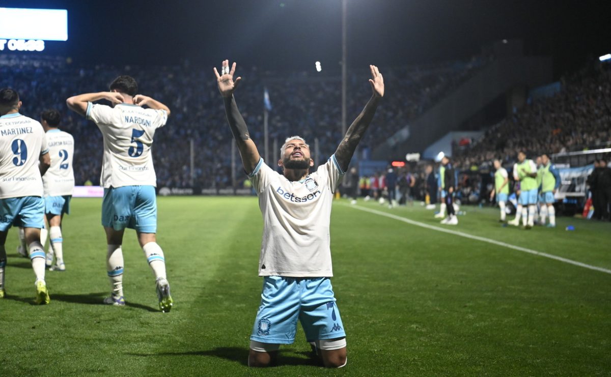 Racing sufrió pero venció a Belgrano en Córdoba