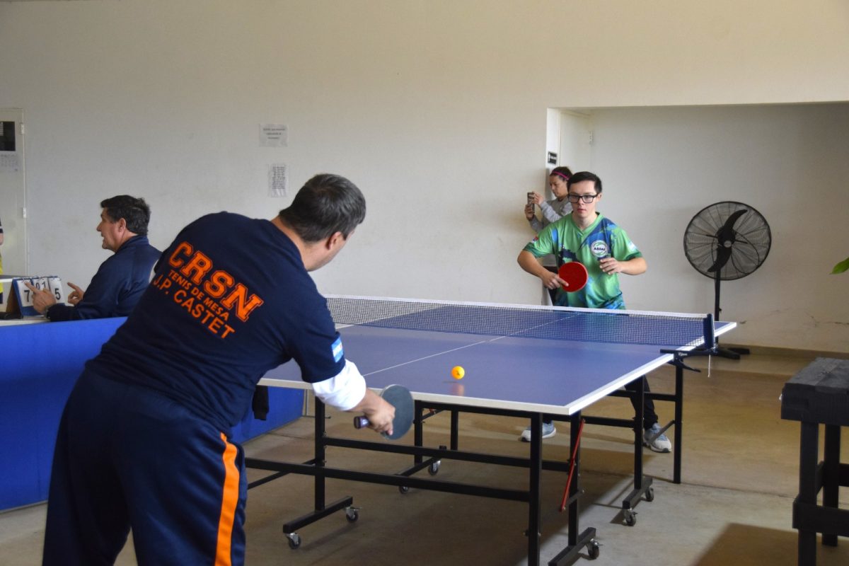 El Cepard albergó al Ranking Nacional de Tenis de Mesa para atletas con Síndrome de Down