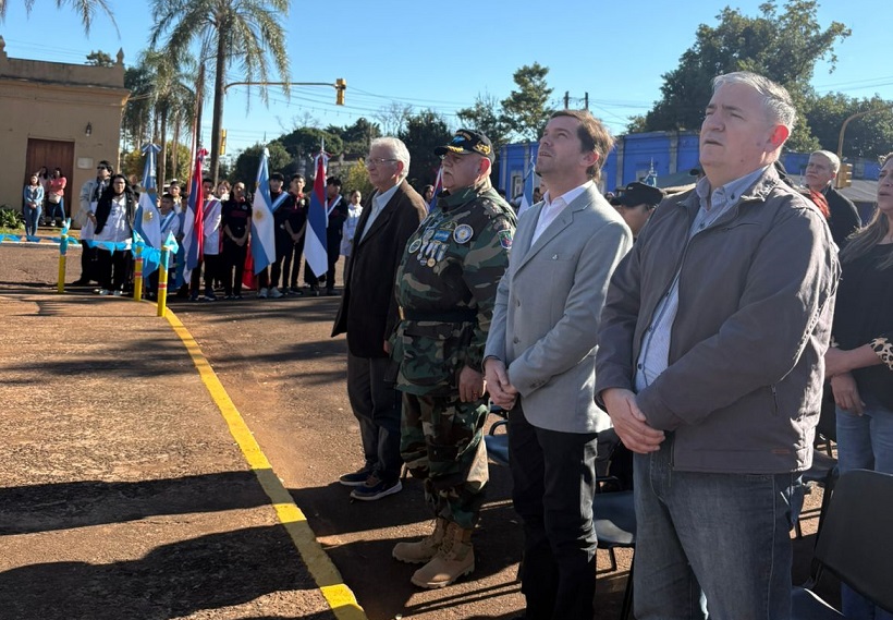 San José conmemoró el 9 de Julio con un acto y desfile patriótico