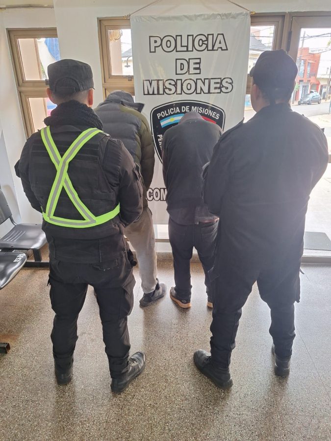 Con camaras del 911 frustraron dos robos y se detuvieron a tres hombres en Posadas 1 - 15
