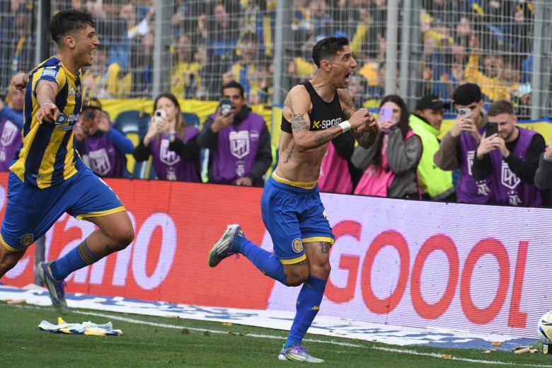 Con un golazo de Di María, Rosario Central se quedó con el clásico ante Newell's