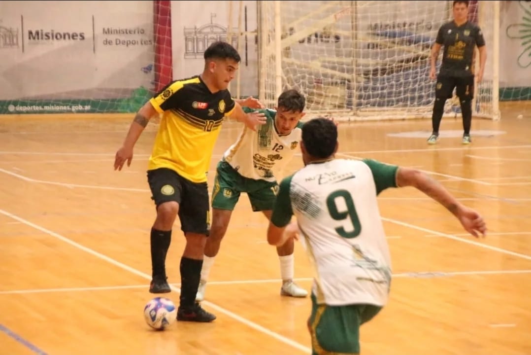 Crucero del Norte y Sabalero son semifinalistas de la Copa de Oro de futsal
