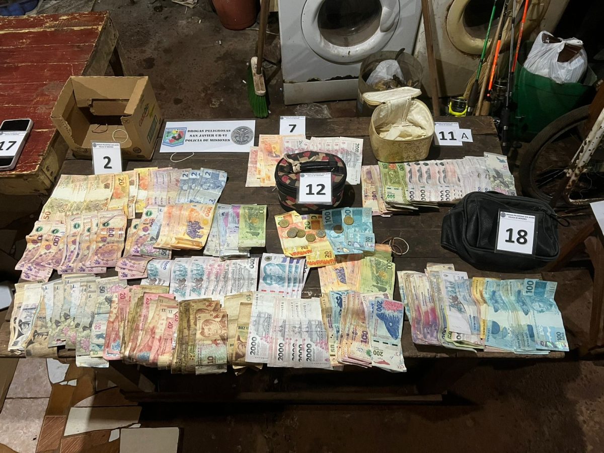 Desarticulan un búnker de drogas en San Javier tras allanamiento en una vivienda