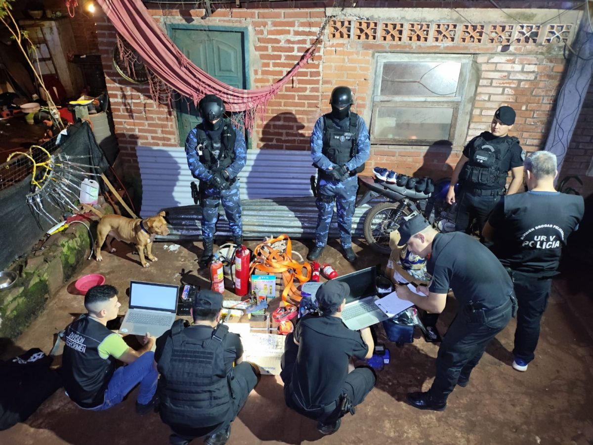 Desmantelaron un narcokiosco en Iguazú y hay diez detenidos