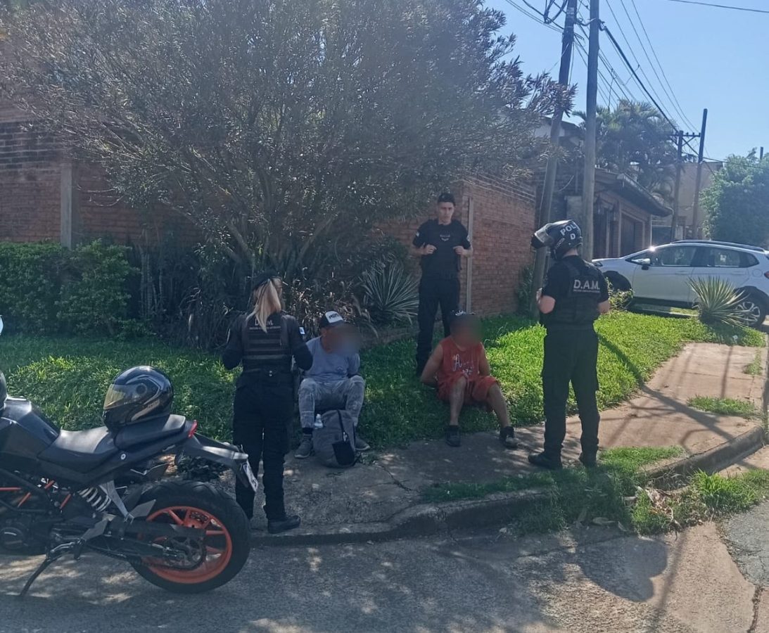 Detuvieron a delincuentes de amplio prontuario y recuperaron bienes robados en Posadas