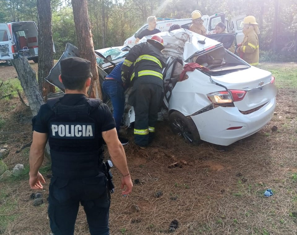 Falleció el conductor del vehículo accidentado en Dos de Mayo