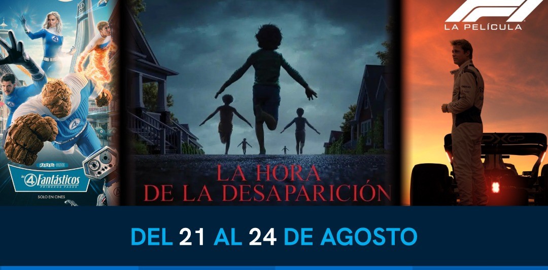 Fin de semana con acción, velocidad y terror en el Imax del Conocimiento de Posadas