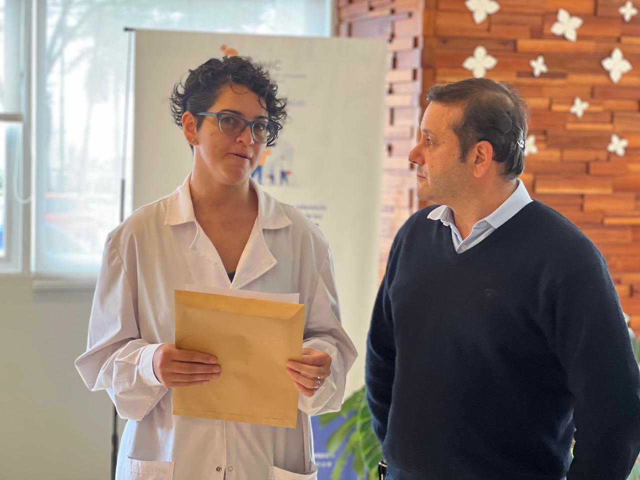 Herrera Ahuad destacó el valor de la salud pública en su visita al Instituto Misionero del Cáncer