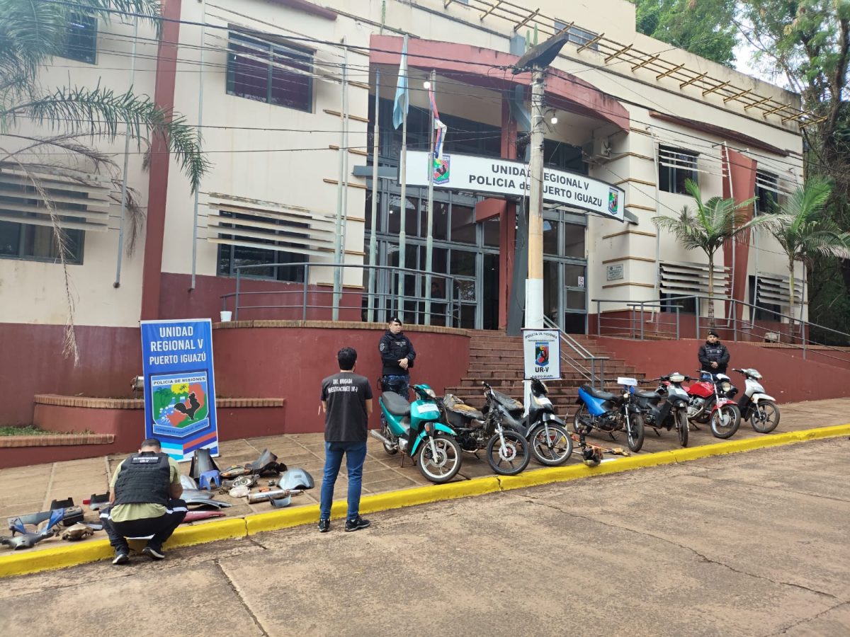 Detuvieron a dos supuestos integrantes de banda dedicada al robo de motos en Iguazú
