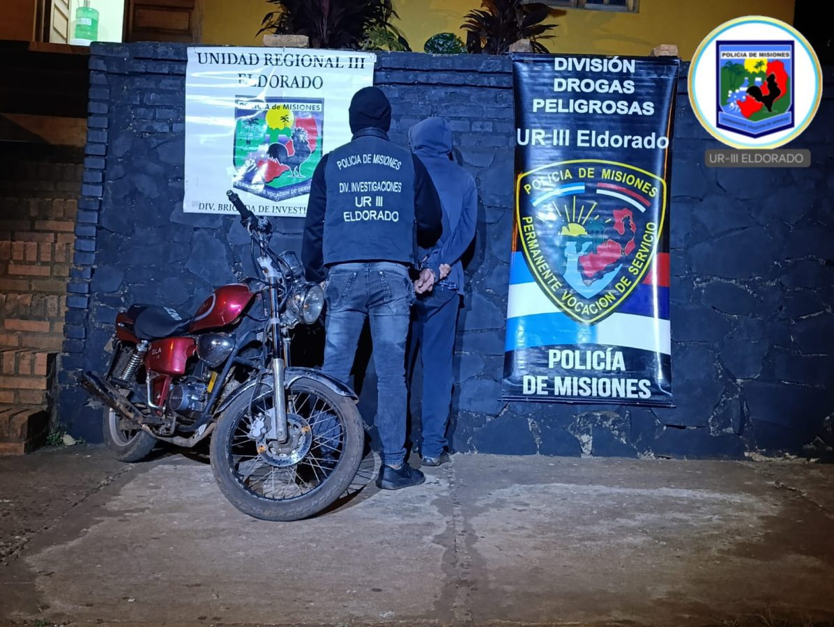 Eldorado: atraparon a delincuente acusado de varios robos y hurtos