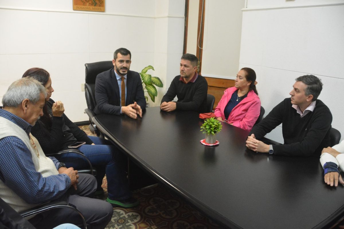 Jair Dib se reunió con representantes de UPCN y SOEMP: “Preservar el empleo es nuestra prioridad”
