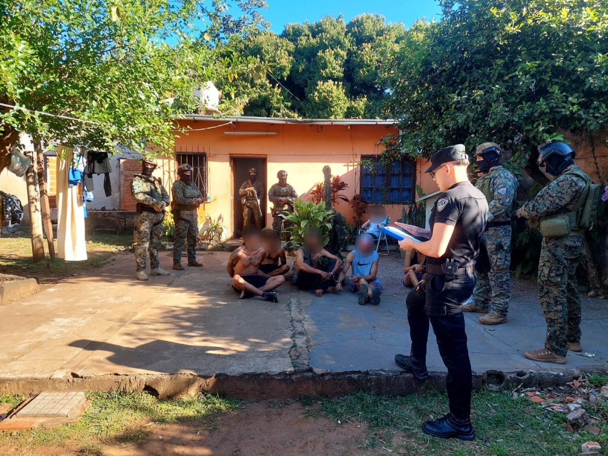 Operativos policiales: desarticulan un clan delictivo familiar en Posadas