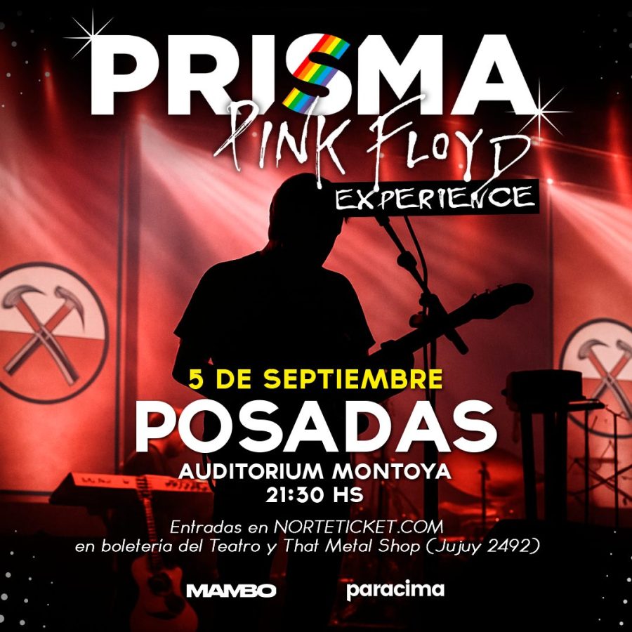"Prisma: Pink Floyd Experience" llegará a Posadas con los grandes clásicos de la banda inglesa
