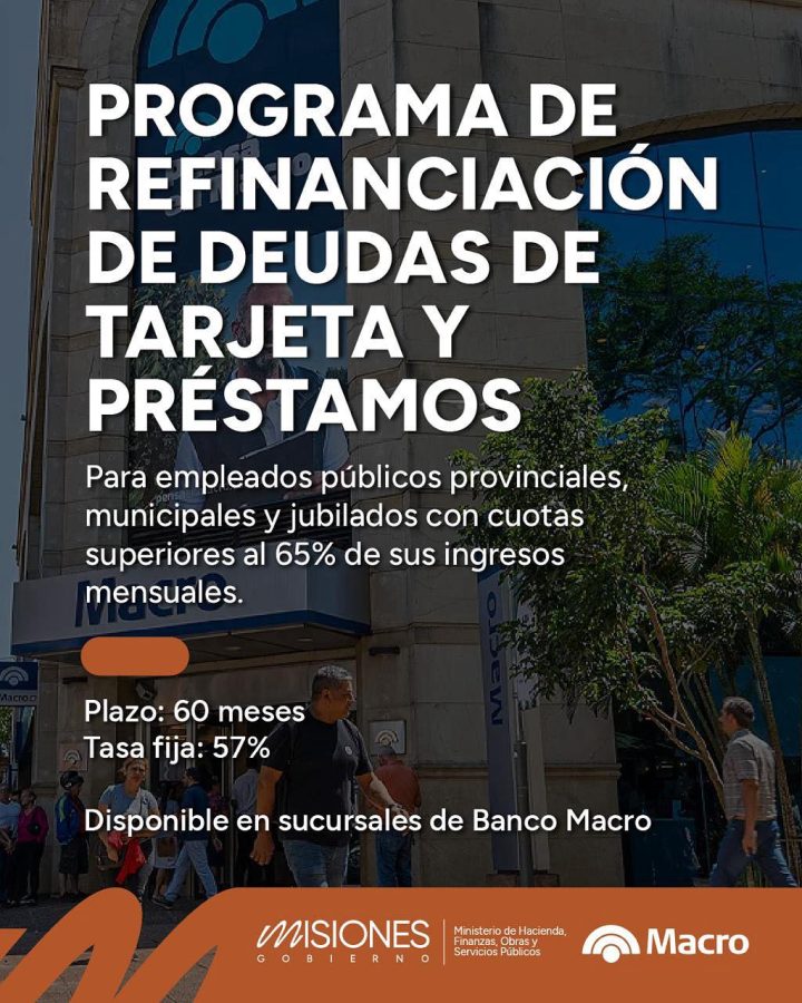 PROGRAMA DE REFINANCIACION DE DEUDAS - 19