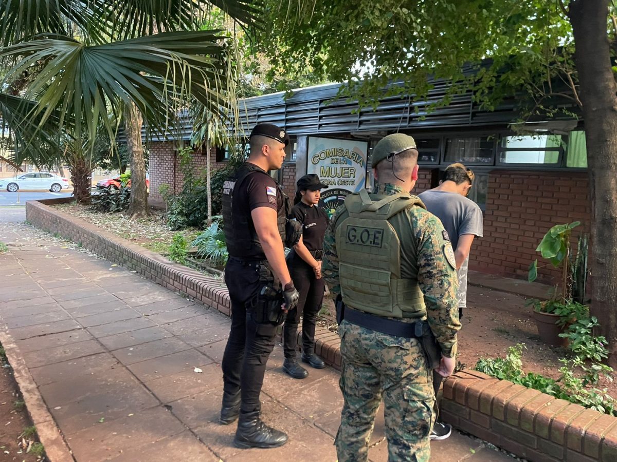Patrullajes policiales permitieron arrestar a seis hombres involucrados en delitos en Misiones