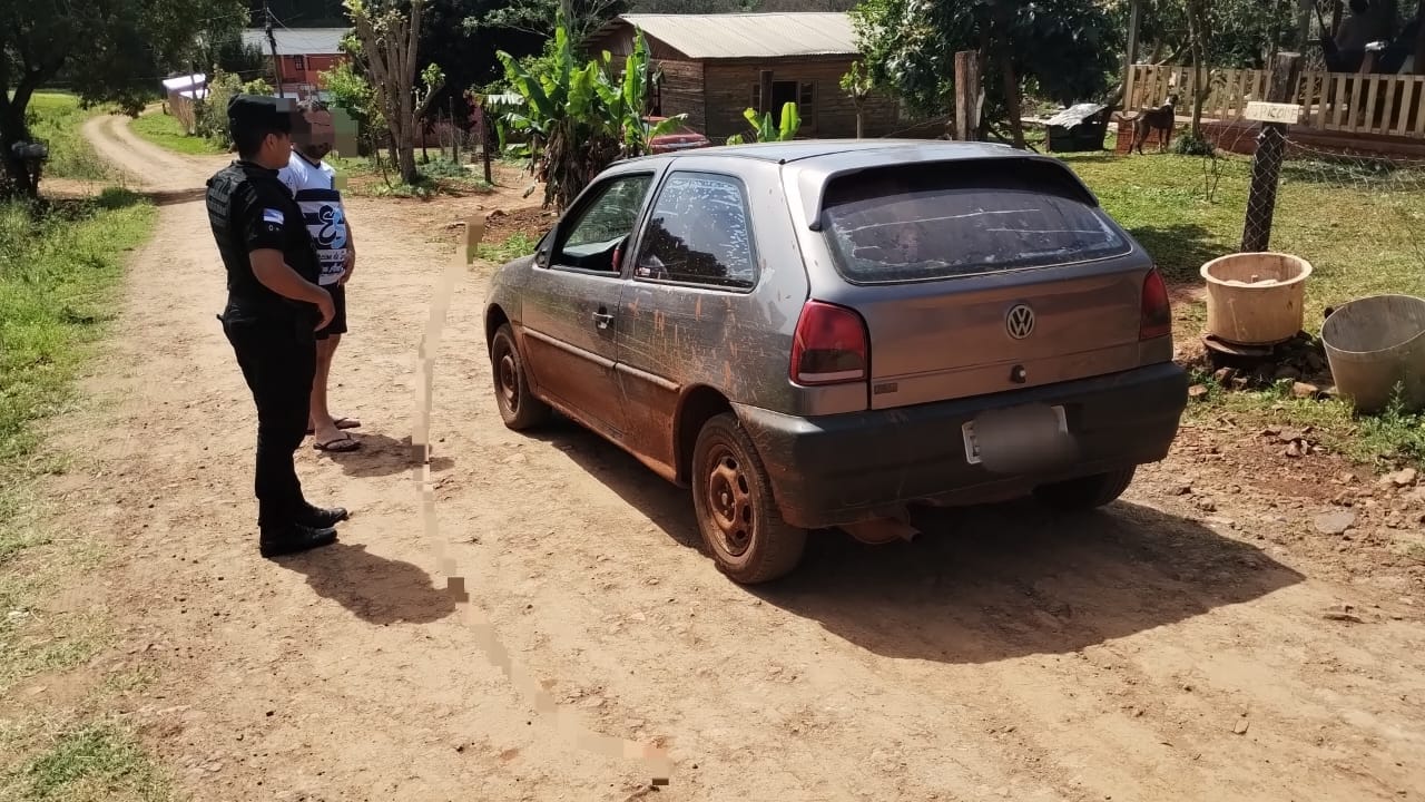 Recuperan en San Antonio un auto robado en Brasil