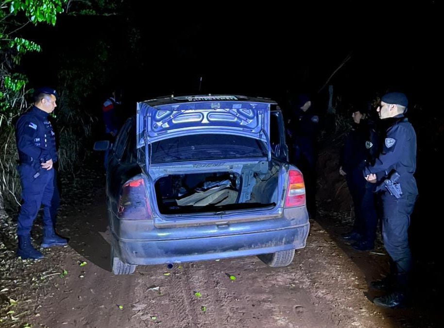 San Antonio: secuestraron un auto acondicionado para actividades de contrabando
