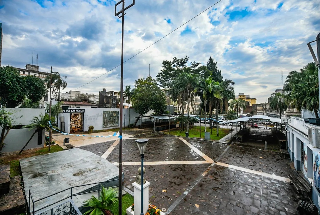 Continúa la puesta en valor del Paseo Bosetti de Posadas