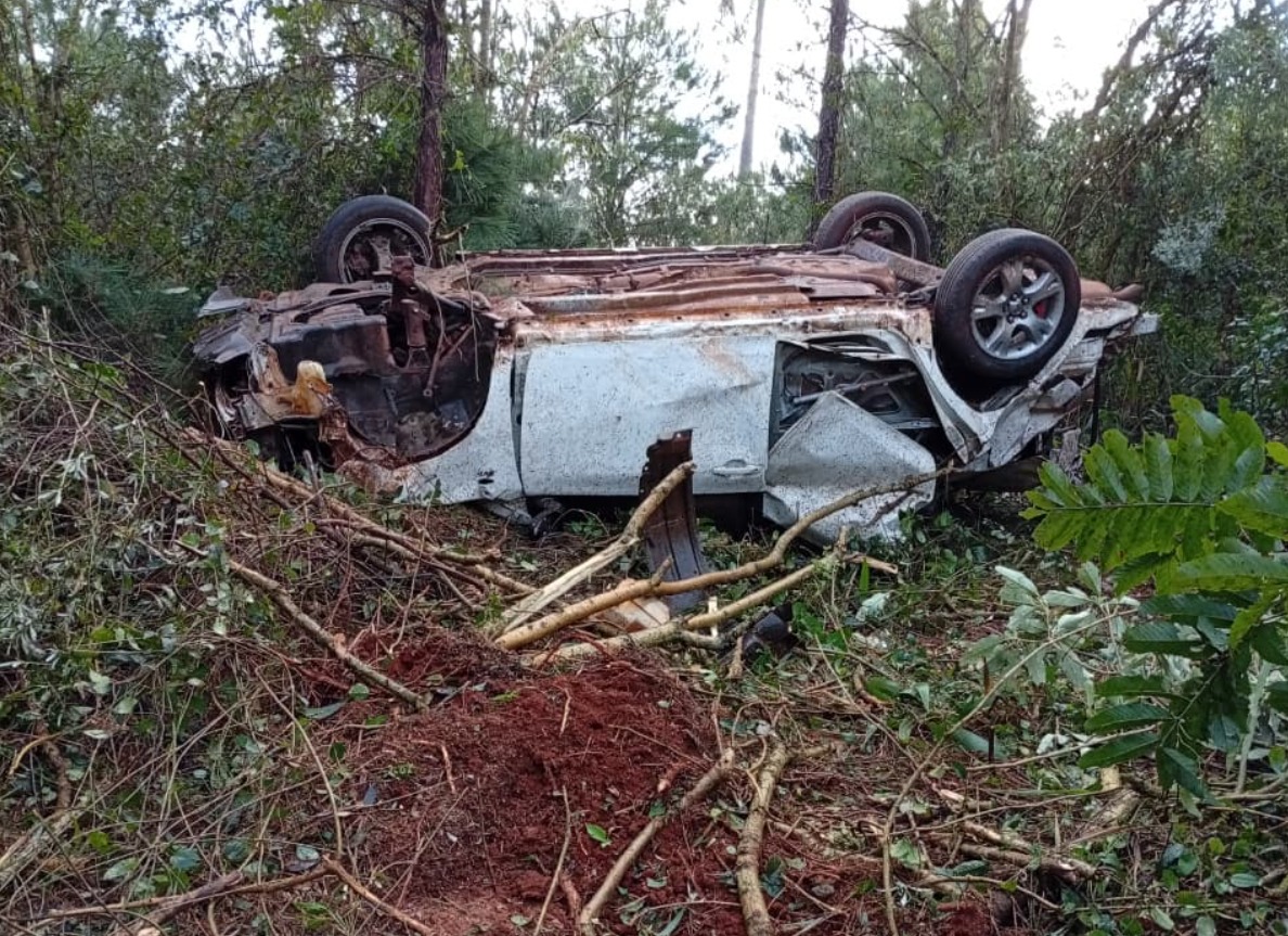 Un automovilista lesionado tras despiste en Salto Encantado