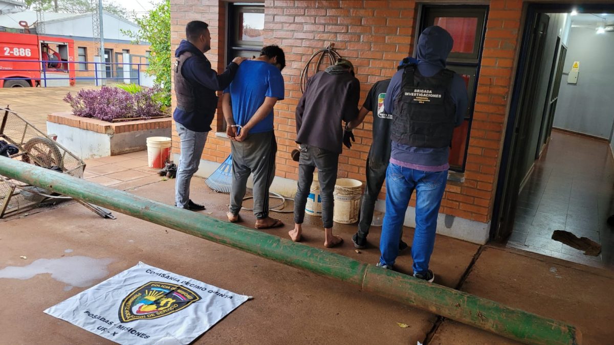 Operativos en Posadas: ocho detenidos por tentativa de ilícitos y varios objetos recuperados