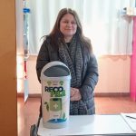 entrega de recipiente para pilas 6 - 9