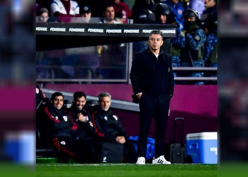 Gallardo suspendió la conferencia de prensa tras el empate ante Lanús