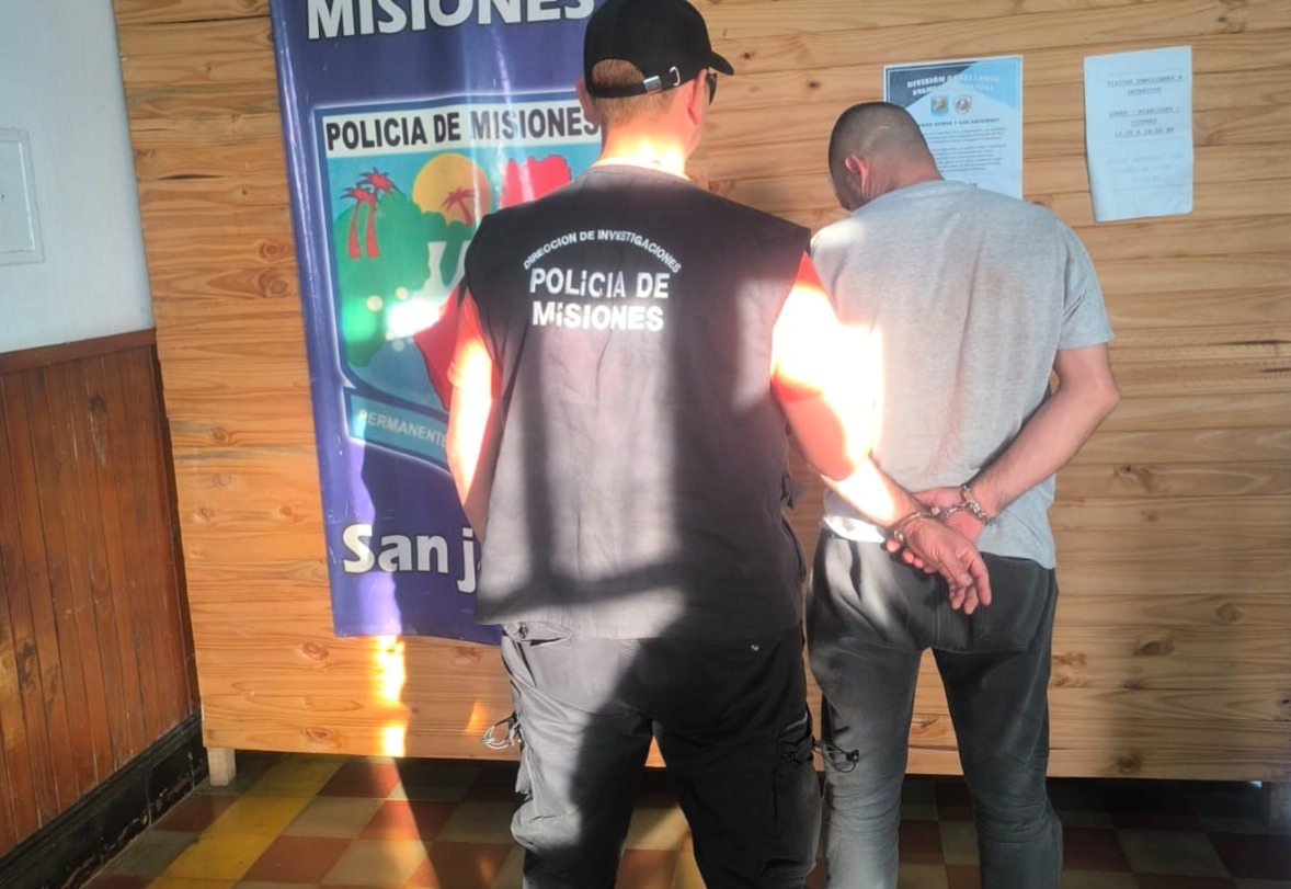 Detuvieron al presunto autor de un intento de homicidio en San Javier